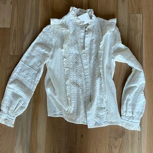 NWT EYELIT SHIRT